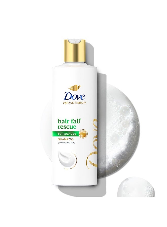 Dove Hair Fall Rescue Shampoo 340 ml|| For Damaged Hair|| Hair Fall Control for Thicker Hair - Mild Daily Anti Hair Fall Shampoo for Men & Women - Image 1